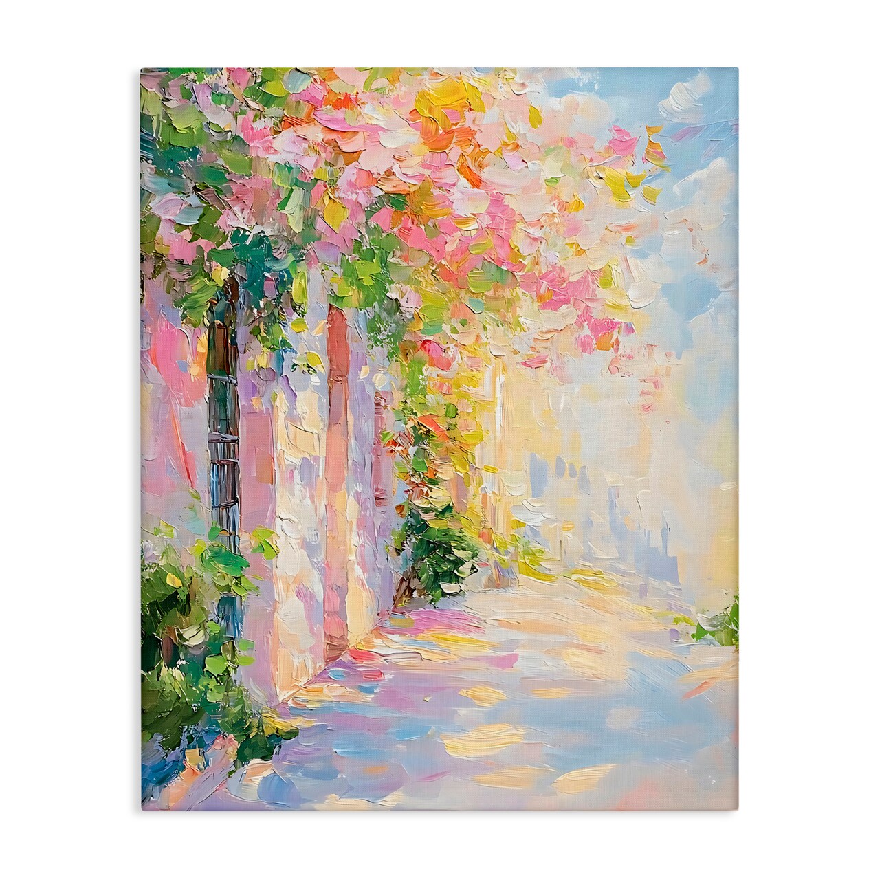 Stupell Industries Quaint Village Home Canvas Wall Art, design by Creative Studio